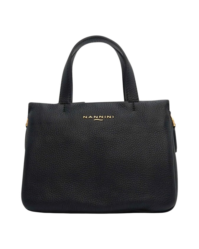  Nannini - Borsa a mano in pelle con tracolla Lima
