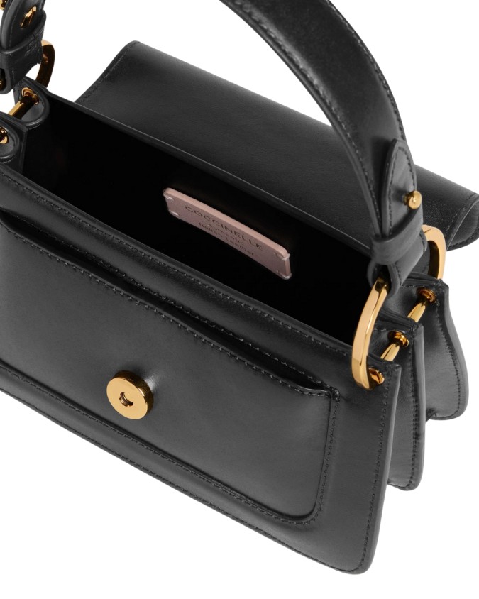  Coccinelle - Borsa a Mano in Pelle Lisca con Tracolla C-Me Mini