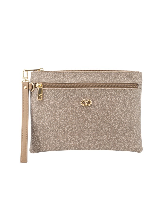  Ynot - Pochette con manico laterale small in pvc Lux