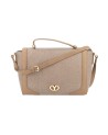Ynot - Borsa con patta e tracolla in pvc Lux