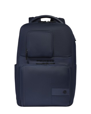  Piquadro – Zaino da viaggio porta pc 14’’ in pelle e tessuto 2