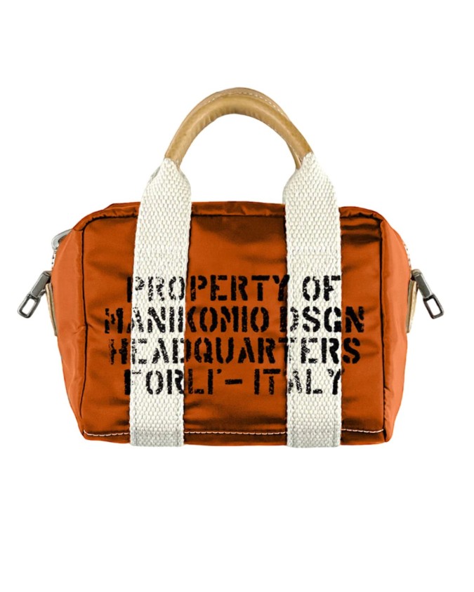  Manikomio Design - Borsa a mano con tracolla in nylon BB Fly