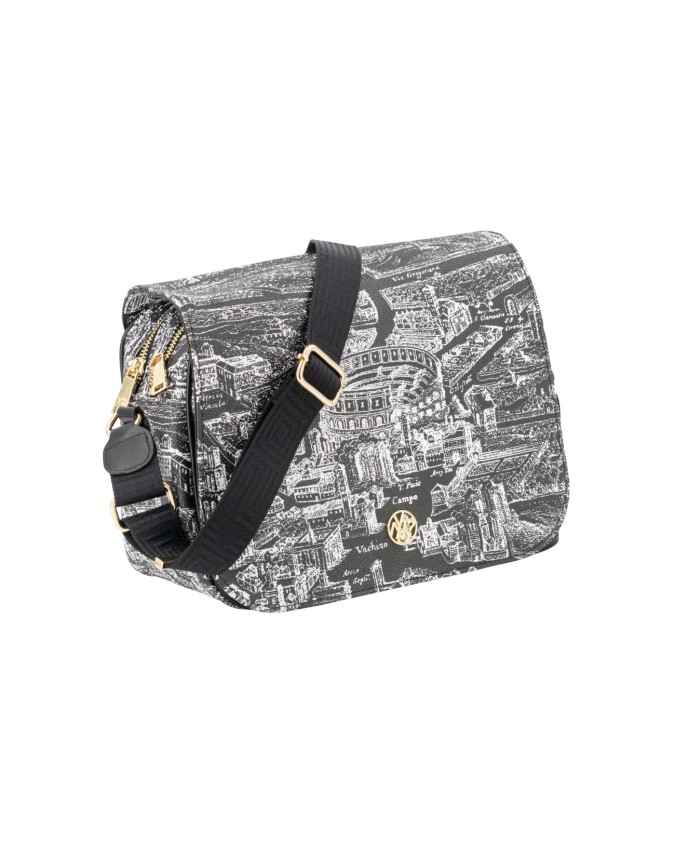  Ynot - Borsa a tracolla postina in ecopelle Aeterna