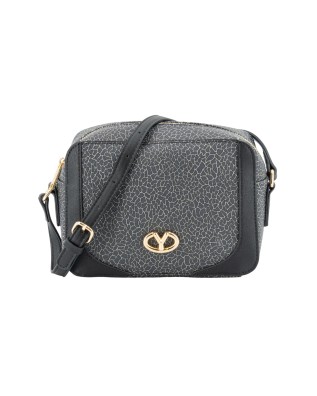 Ynot - Lux PVC Camera Bag (Shoulder Bag) - BLACK