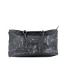 Ynot - Shopping bag grande con doppio manico corto in nylon Grunge
