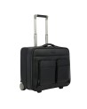  Piquadro - Cartella pilota con ruote in pelle porta pc 15.6''