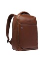 Piquadro - Personalisierbarer 14-Zoll-Laptop-Rucksack aus Leder Blue Square