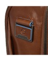  Piquadro - Zaino porta pc 14" in pelle personalizzabile Blue