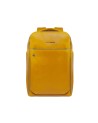  Piquadro - Zaino in pelle porta pc 15,6'' a tre scomparti Blue