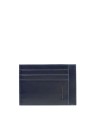 Piquadro - Porta carte di credito in pelle Blue Square