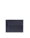 Piquadro - Porta carte di credito in pelle Blue Square