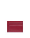Piquadro - Kreditkartenetui aus Leder von Blue Square
