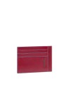 Piquadro - Blue Square Leather Credit Card Holder