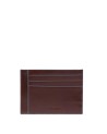 Piquadro - Porta carte di credito in pelle Blue Square