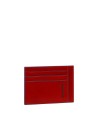 Piquadro - Porta carte di credito in pelle Blue Square