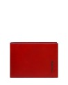 Piquadro - Portafoglio uomo con porta documenti in pelle Blue Square