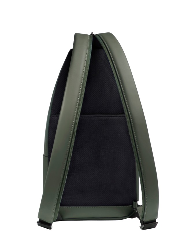 Piquadro - Zaino uomo monospalla in tessuto gommato Wollem