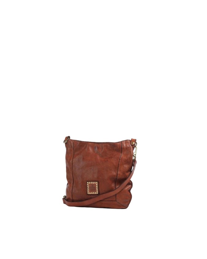  Campomaggi – Borsa a tracolla in pelle con borchie Nora