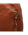  Campomaggi - Zaino donna grande in pelle con tasca esterna