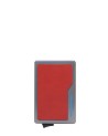  Piquadro - Portacarte di Credito MagSafe in Alluminio e Pelle