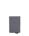  Piquadro - Portacarte di Credito MagSafe in Alluminio e Pelle