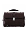 Piquadro - Cartella in pelle a due soffietti porta PC 15" Blue Square