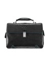 Piquadro - Cartella in pelle a due soffietti porta PC 15" Blue Square