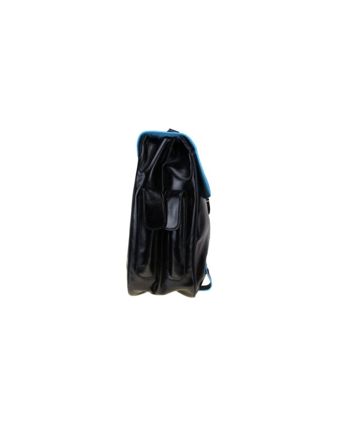 Piquadro - Cartella in pelle a due soffietti porta PC 15" Blue Square