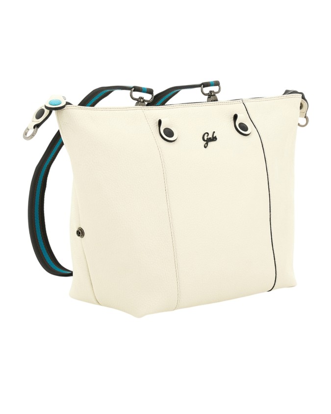  Gabs - Borsa piatta trasformabile G3 in pelle Tg L Bull Black