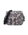  Ynot - Borsa postina con patta in ecopelle Ikebana