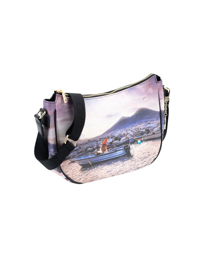  Ynot- Borsa Donna con forma a mezzaluna Yesbag