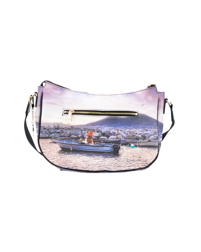  Ynot- Borsa Donna con forma a mezzaluna Yesbag