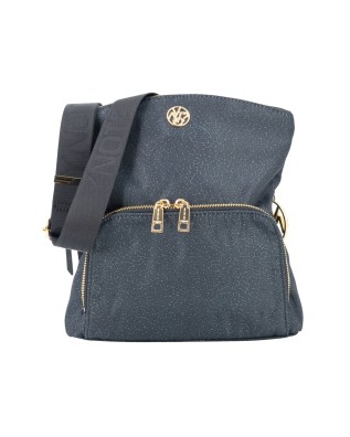  Ynot - Borsa a tracolla con tasca esterna Cloud 2