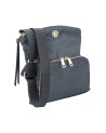  Ynot - Borsa a tracolla con tasca esterna Cloud