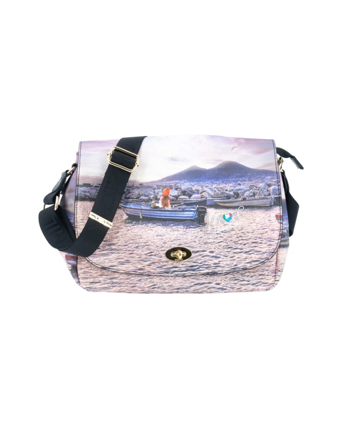  Ynot - Borsa Donna a tracolla modello flap Yesbag