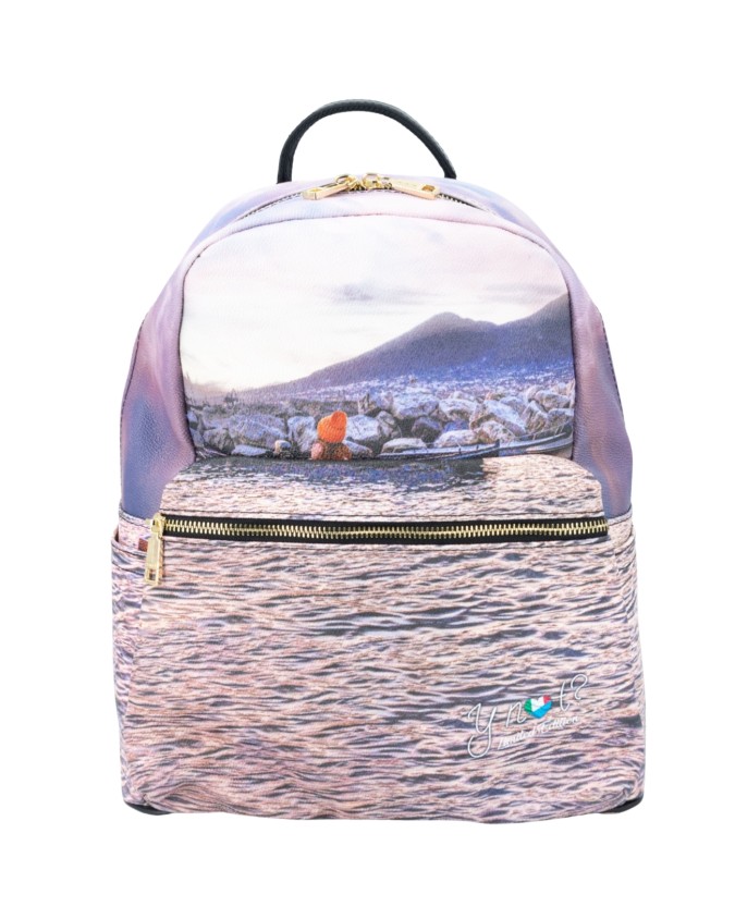  Ynot - Zaino Donna con City life con tasca Yesbag