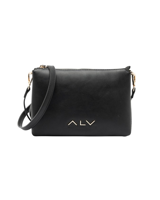  Alv By Alviero Martini - Borsa a tracolla a tre comparti in