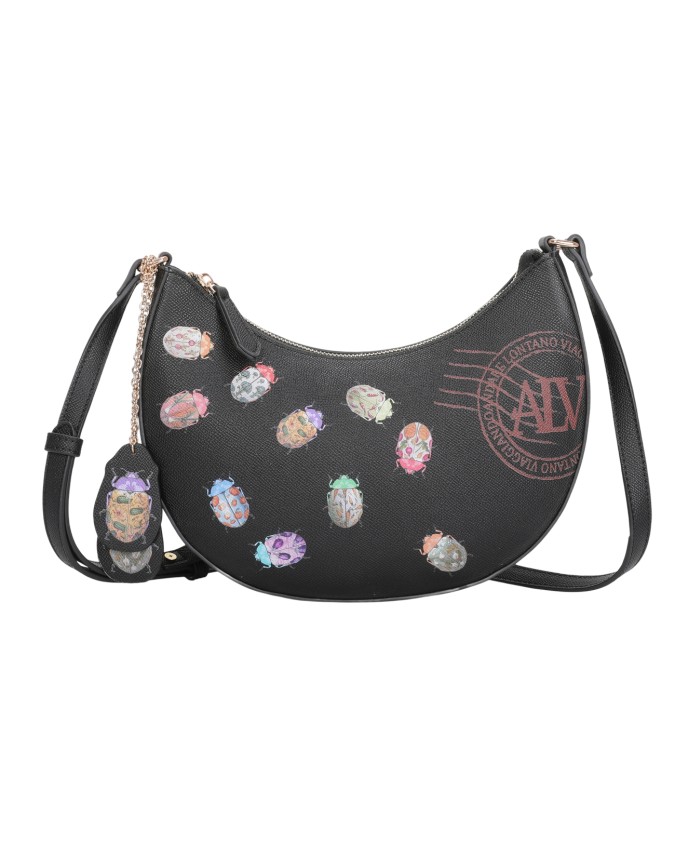  Alv By Alviero Martini - Borsa hobo in poliuretano con