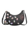  Alv By Alviero Martini - Borsa hobo in poliuretano con