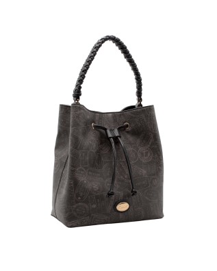 Alv By Alviero Martini - Weave Polyurethane Bucket Bag 2