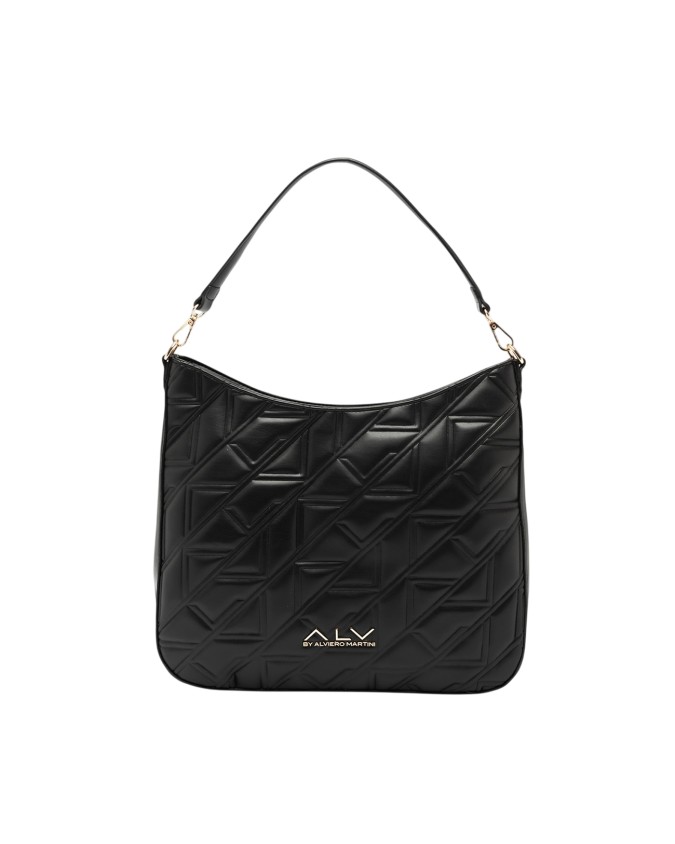  Alv By Alviero Martini - Borsa hobo in poliuretano con manico