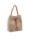Alv By Alviero Martini - Borsa a secchiello in poliuretano Weave