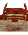 Alv By Alviero Martini - Borsa a secchiello in poliuretano Weave