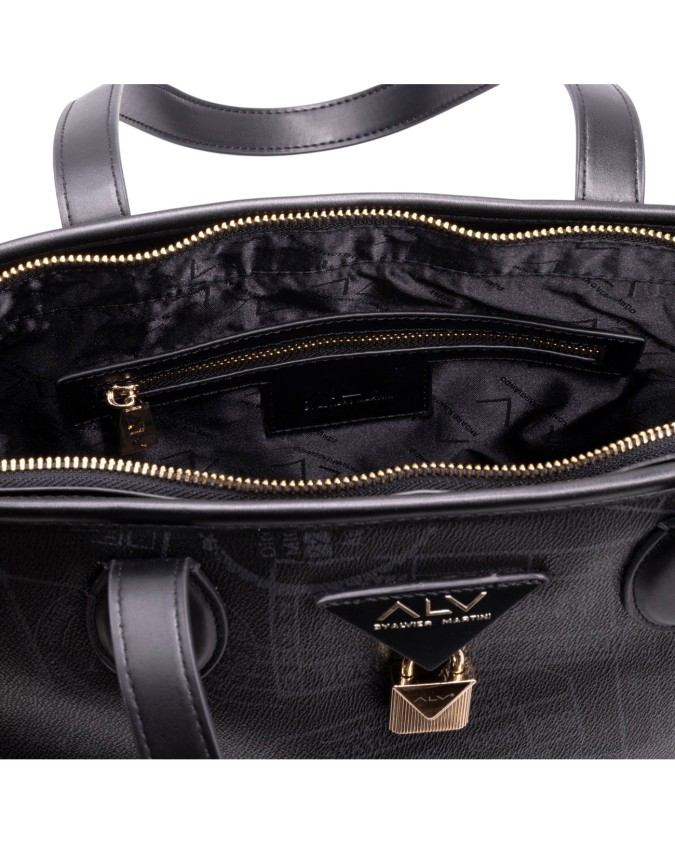  Alv By Alviero Martini - Borsa shopping in poliuretano con