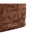  Alv By Alviero Martini - Borsa Tote in poliuretano scamosciato
