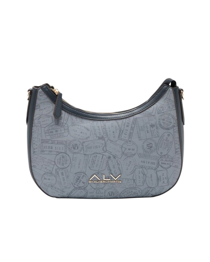 Alv By Alviero Martini - Borsa hobo in poliuretano Passport Classic