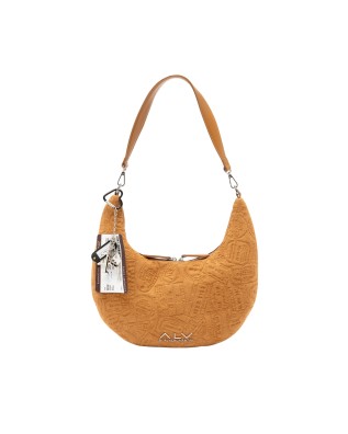  Alv By Alviero Martini - Borsa hobo mezzaluna in poliuretano 2