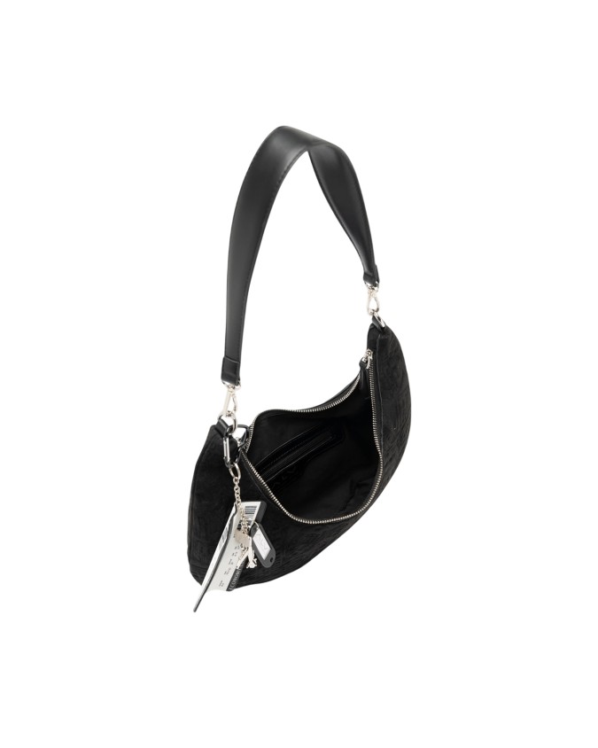  Alv By Alviero Martini - Borsa hobo mezzaluna in poliuretano