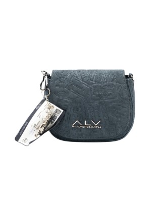 Alv By Alviero Martini – Tracollina in poliuretano scamosciato Alba Suede 2