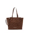 Alv By Alviero Martini – Borsa a spalla shopping in poliuretano scamosciato Stella suede